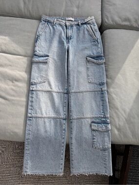 Zara Light Blue Denim Jeans